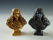 31-	1170070	BUSTES SOUVERAINS DORÉ / ÉTAIN - LC- PU 60 €