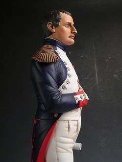 2-	1020042	napoléon 1/4 peint coté droit	45 cm R	LC	1.500 €