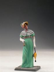 10-	1010324	BOURGEOISE 1° EMPIRE ROBE VERTE	54M	MM	-	190 €